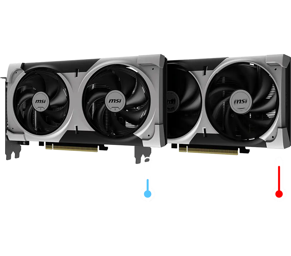 MSI Ventus GeForce RTX 5060 Graphics Card RTX 5060 8G VENTUS 2X OC